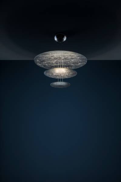Suspension MACCHINA DELLA LUCE finition SILVER by MEGALUX 33 Bordeaux