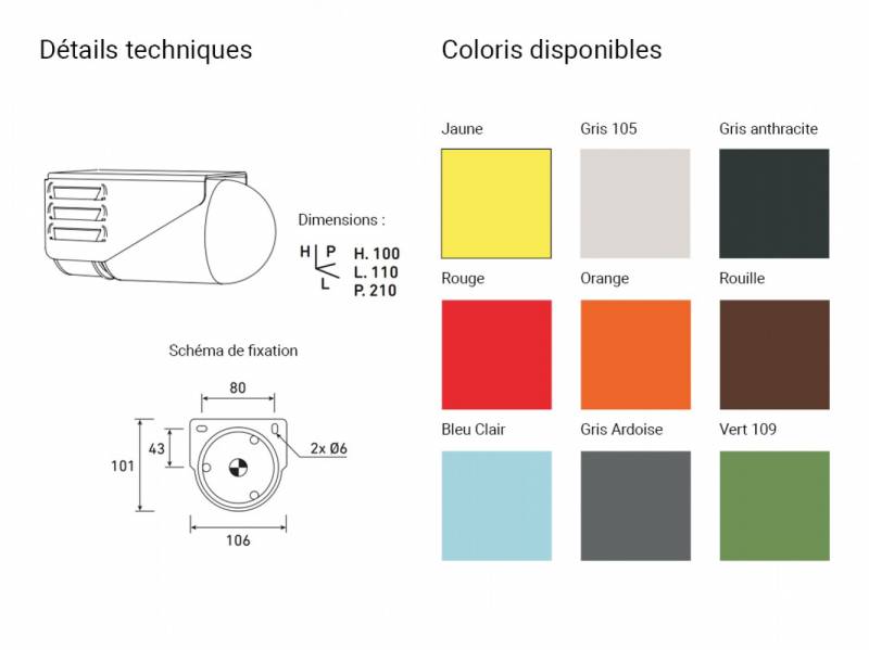 Applique RP195 Roger Pradier by MEGALUX 33