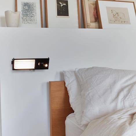 Applique BINY BEDSIDE by MEGALUX 33 Bordeaux