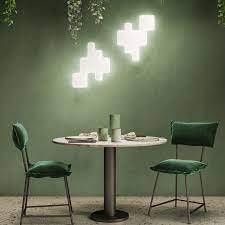 Applique / Plafonnier PIXEL Kundalini by MEGALUX 33 Bordeaux