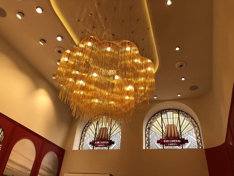 Mise en lumière de la boutique Baillardran Intendance par MEGALUX33