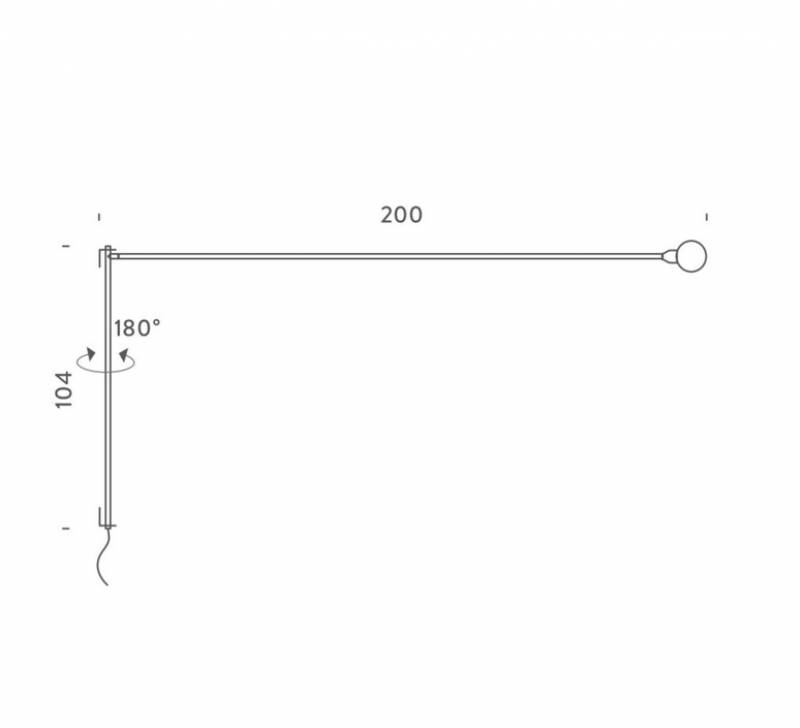 Potence pivotante Charlotte Perriand by MEGALUX33