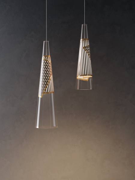 Suspension CONO DI LUCE design Ron Arad chez MEGALUX33