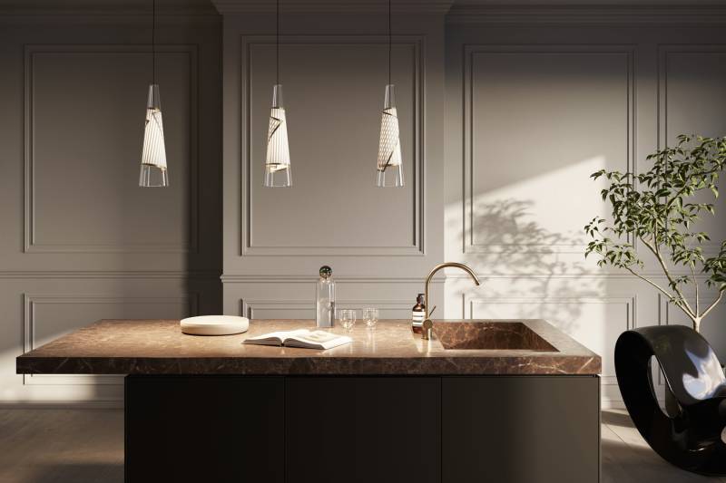 Suspension CONO DI LUCE by LODES chez MEGALUX33 BORDEAUX