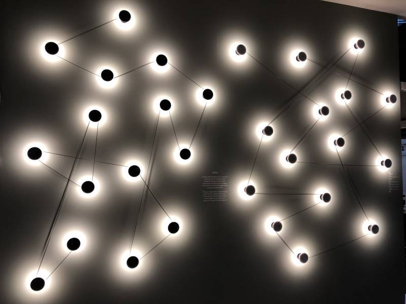 Applique AZOU présentation Euroluce 2019 Milan Stand Kundalini by MEGALUX 33 Bordeaux