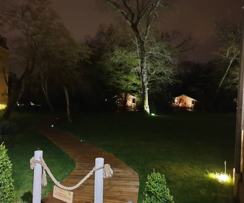 Eclairage du Pavillon RABA à Talence by MEGALUX 33