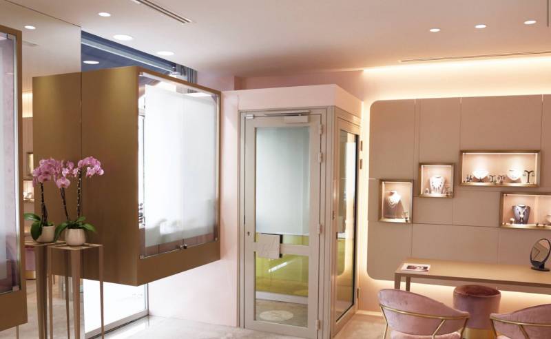 Mise en luminaire d'une bijouterie Bordeaux by MEGALUX33