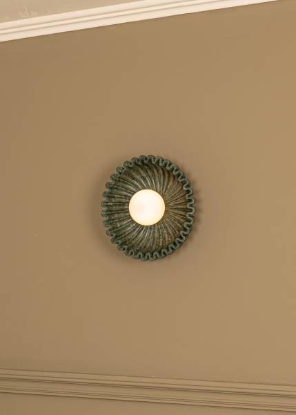 Applique OSTRO Simone & Marcel Marbre vert By MEGALUX33