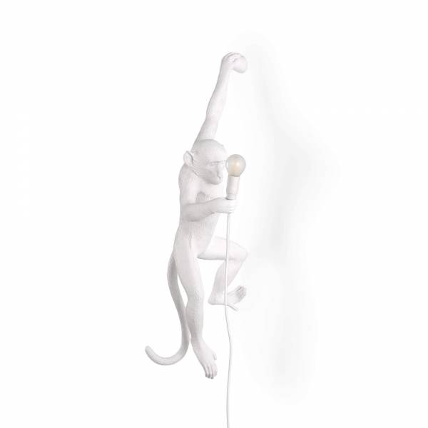 MONKEY HANGING LEFT SELETTI by MEGALUX33
