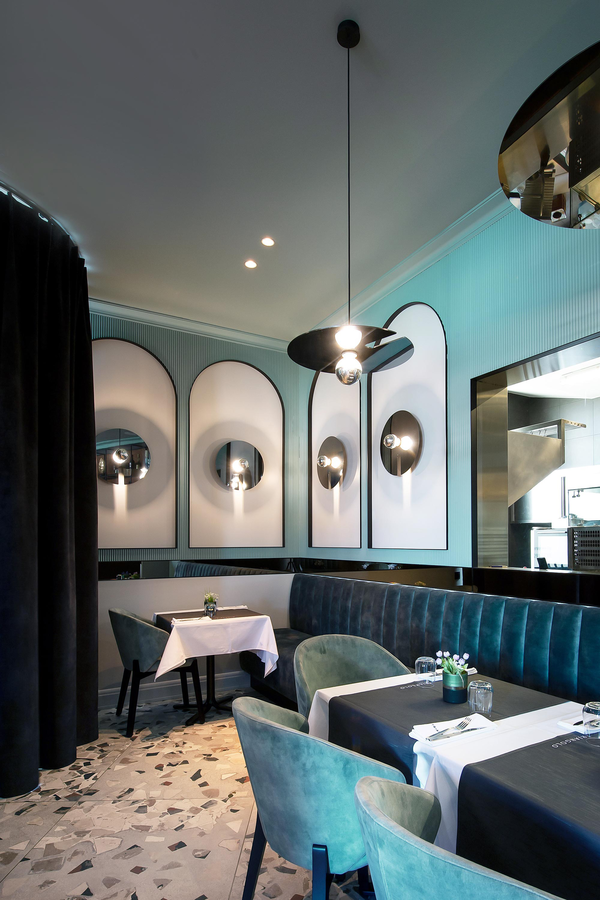 Suspension MIRRO Wever&Ducré by MEGALUX 33 Bordeaux