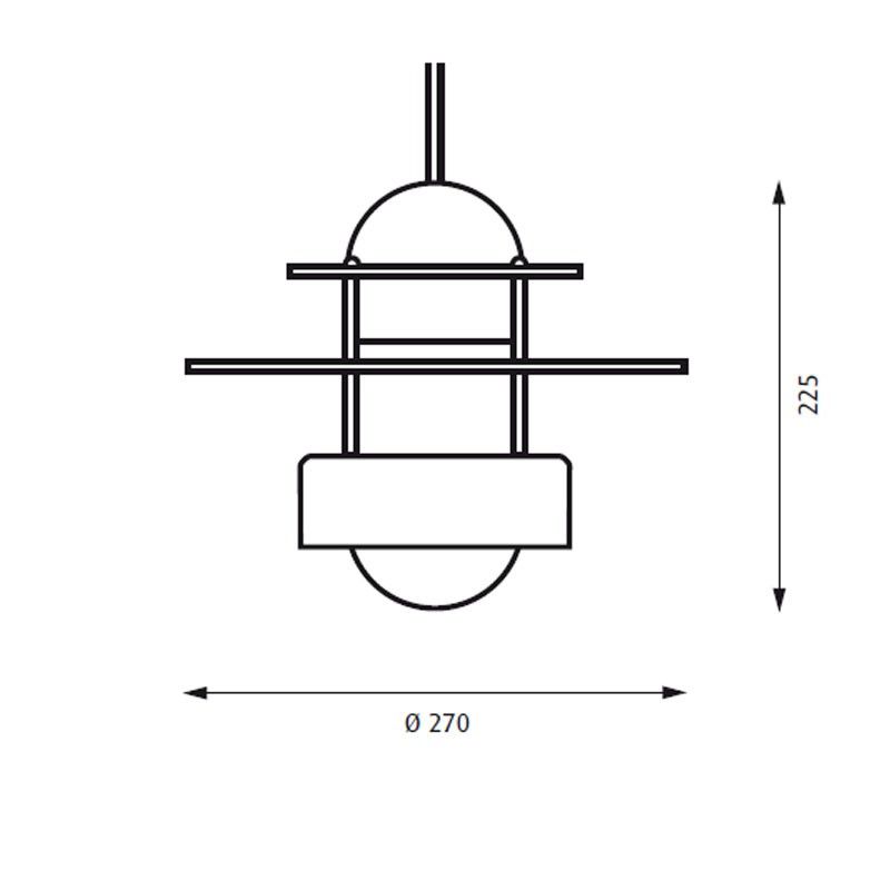 Suspension ALBERTSLUND Louis Poulsen