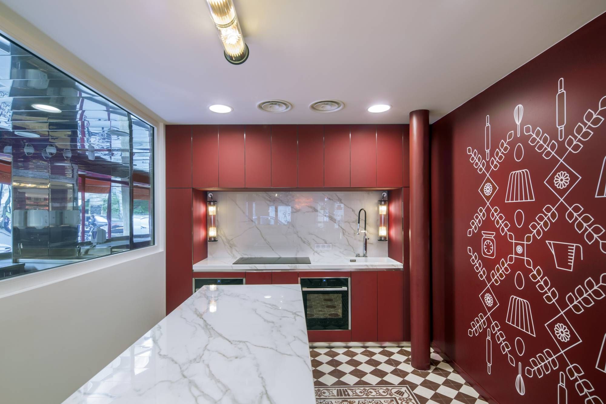 Ecole du Canelés BAILLARDRAN, Mise en lumière MEGALUX 33