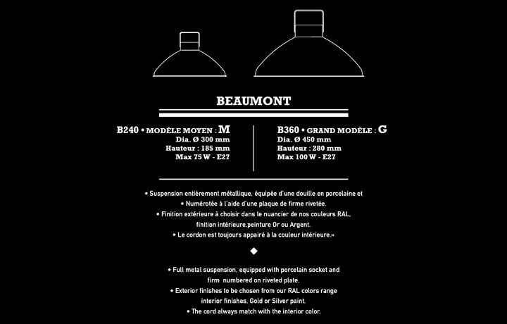 Suspension BEAUMONT Jieldé by MEGALUX 33