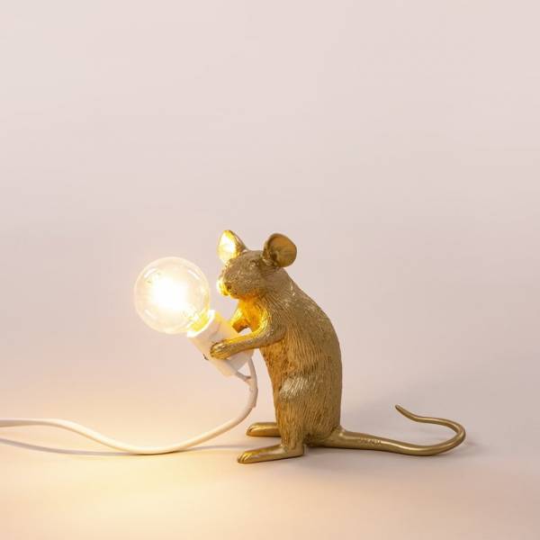 Lampe à poser souris OR SELETTI by MEGALUX33