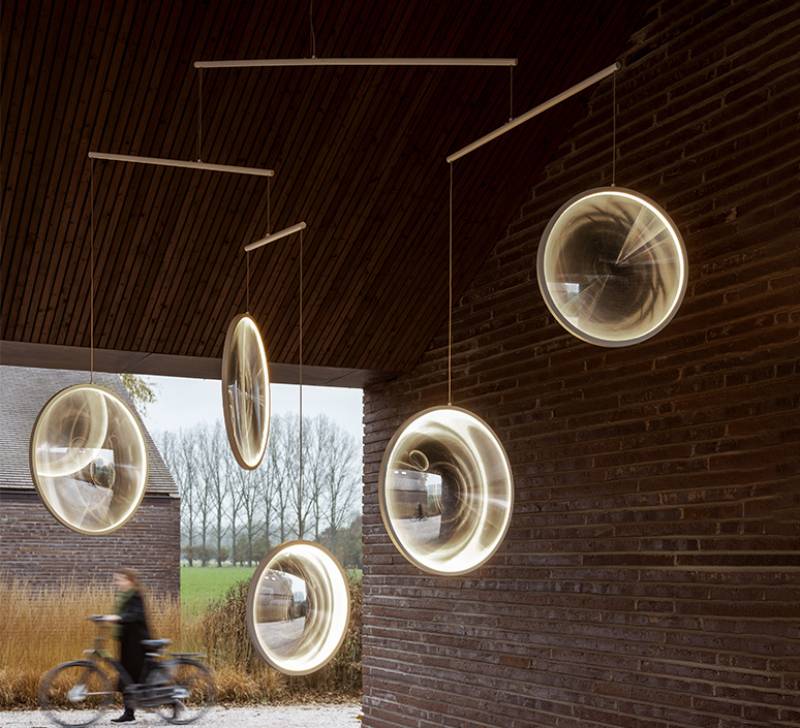 Suspension FOCUS DCW Editions by MEGALUX 33 Bordeaux