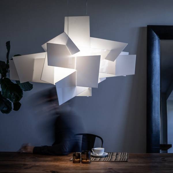Suspension Big Bang FOSCARINI BY MEGALUX33 BORDEAUX