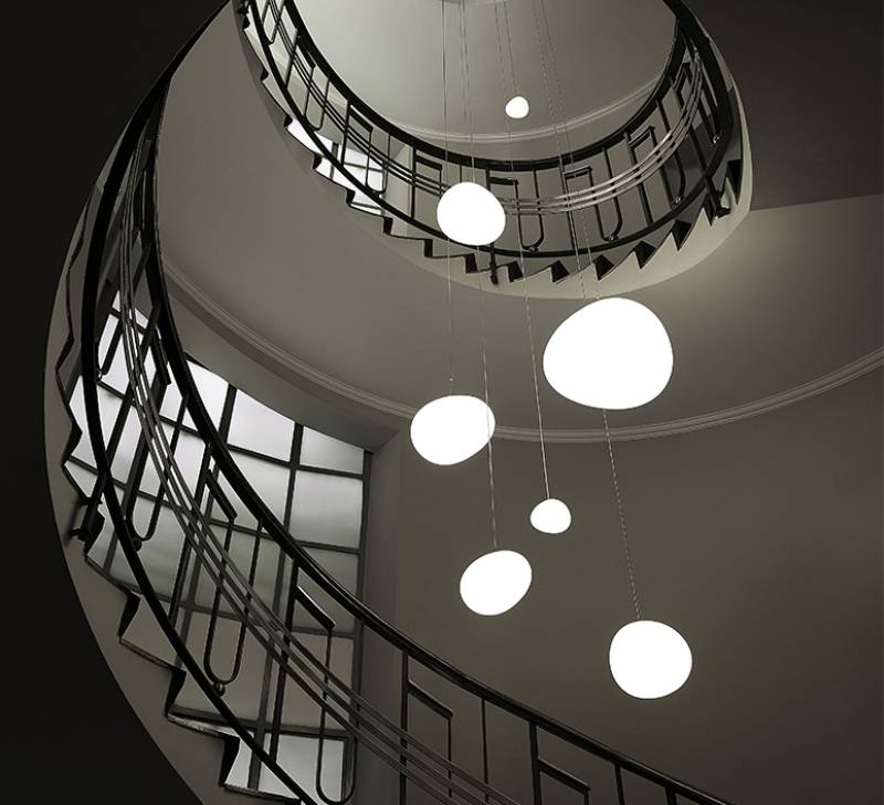 SUSPENSION GREGG FOSCARINI BY MEGALUX 33 BORDEAUX