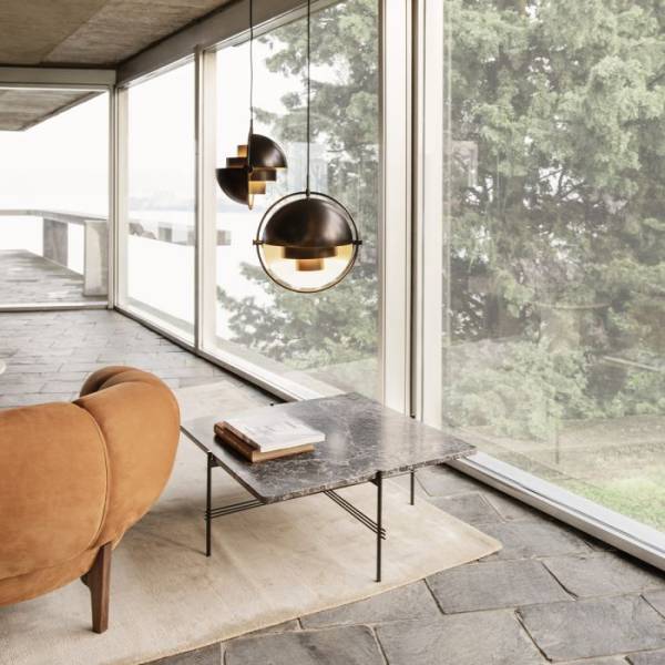 Suspension MULI LITE GUBI MEGALUX 33 BORDEAUX