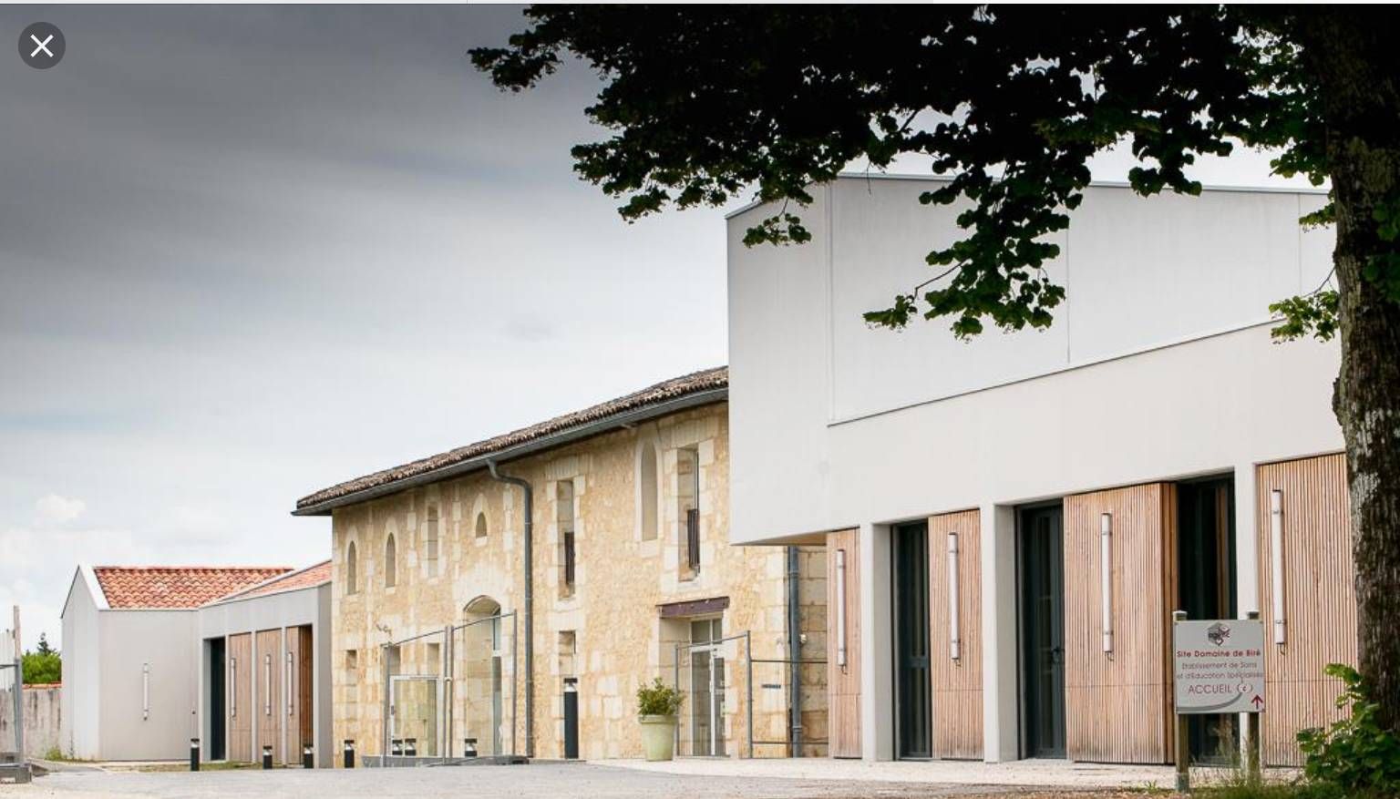 Eclairage du Domaine de Biré à Tresses par MEGALUX 33