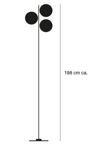 Lampadaire LEDERAM Catellani