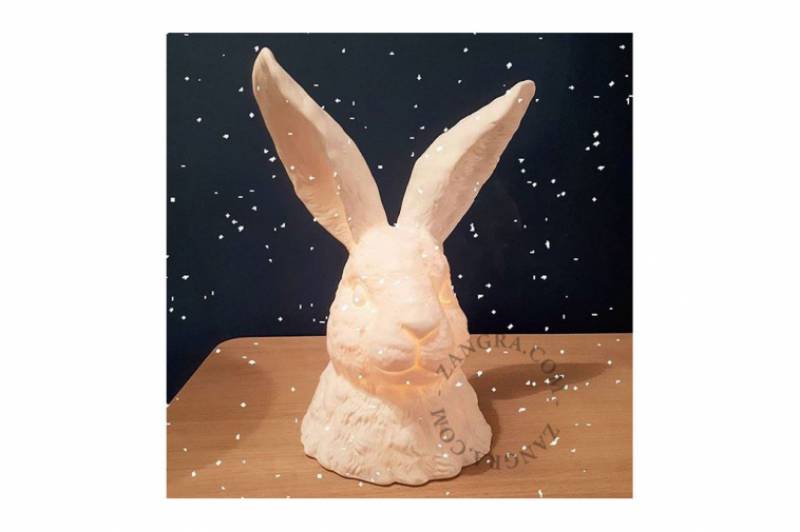 LAMPE RABBIT LAPIN LIEVRE ZANGRA BY MEGALUX33 BORDEAUX