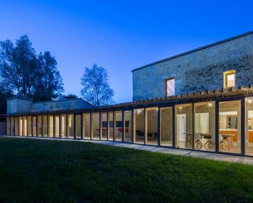 MG33 : Eclairage d'une rotonde, espace de vie du Manoir du Mascaret