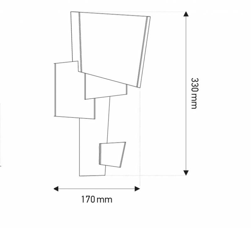 Dimensions applique MAP1 Eric de Dormael by MEGALUX33