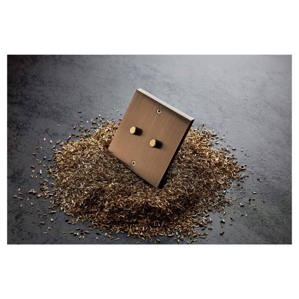 Appareillage MODELEC série CONFIDENCE haut de gamme en laiton proposée par MEGALUX 33