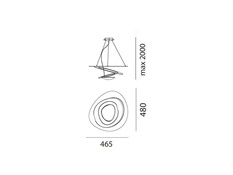 Suspension PIRCE MICRO Artémide By MEGALUX 33