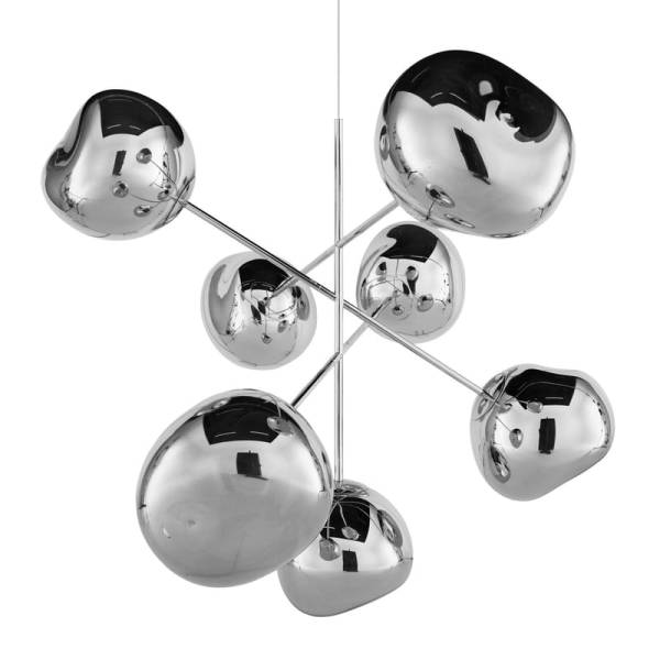 Chandelier MELT LARGE TOM DIXON éteint 