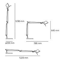 Lampe TOLOMEO by MEGALUX 33