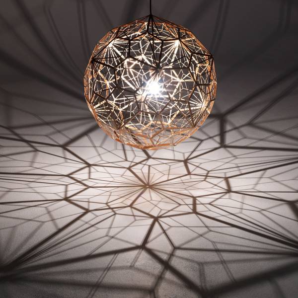 Suspension ETCH WEB TOM DIXON BORDEAUX MEGALUX33
