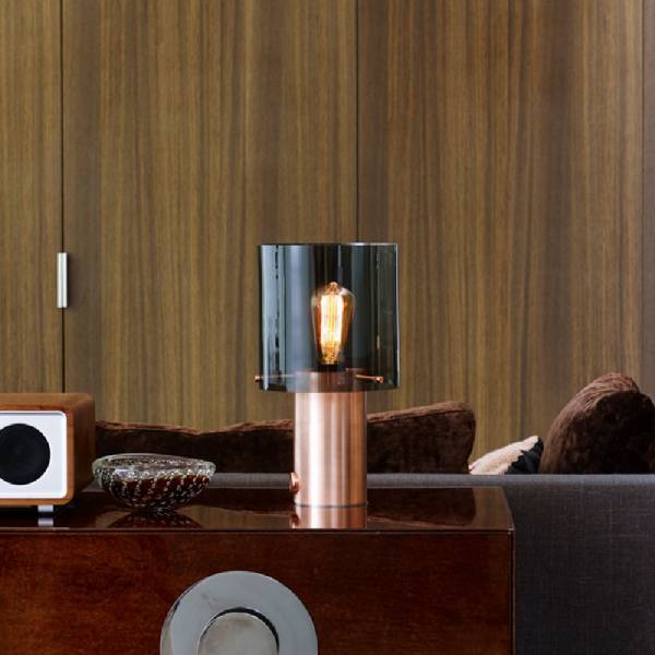 Lampe à poser WALTER ORIGINAL BTC Bordeaux par MEGALUX 33